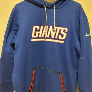 NY Giants Nike Blue NFL Dri-FIT Hoodie